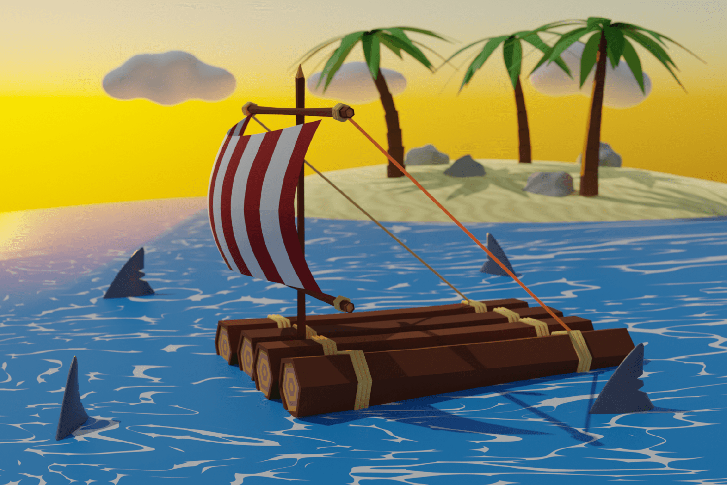 Boat on Calm Water
